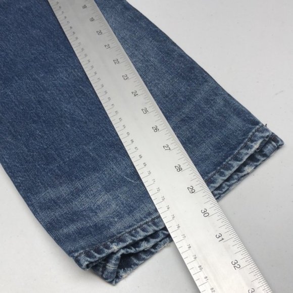 VINTAGE MENS GAP STRAIGHT FIT JEANS 36x30 100% COTTON 😎 - Picture 9 of 10